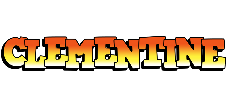 Clementine sunset logo