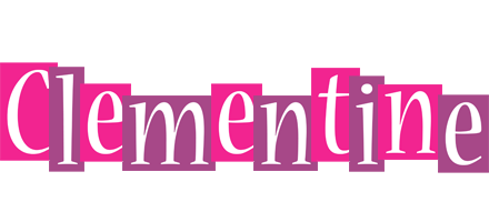 Clementine whine logo