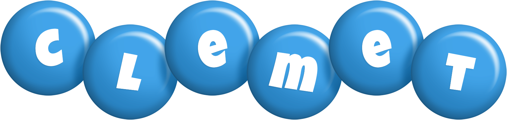 Clemet candy-blue logo