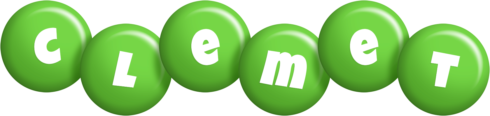Clemet candy-green logo