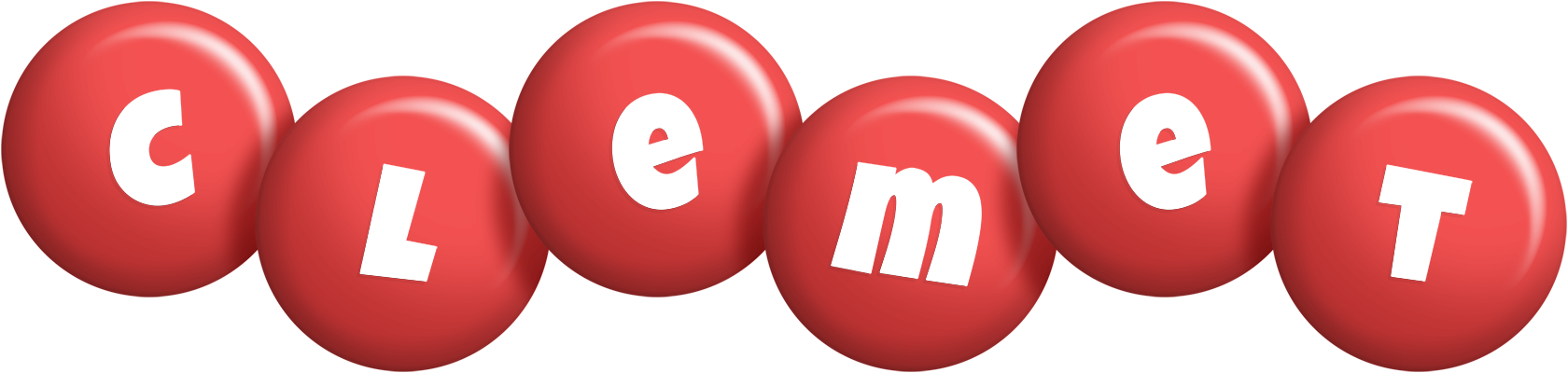 Clemet candy-red logo