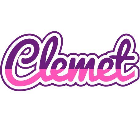 Clemet cheerful logo