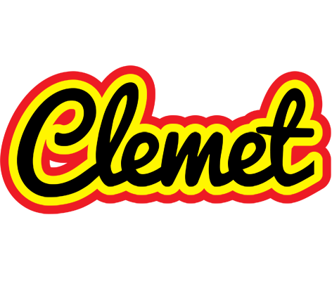 Clemet flaming logo