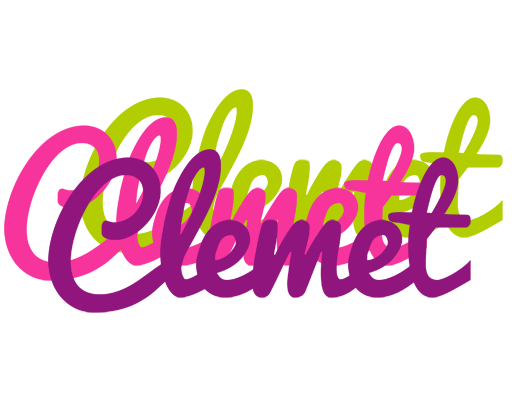 Clemet flowers logo