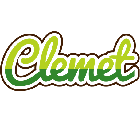 Clemet golfing logo