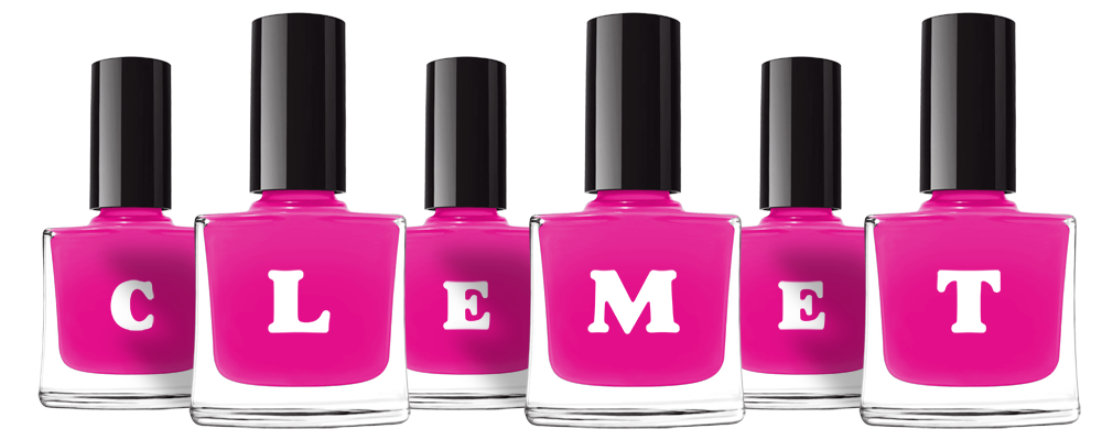 Clemet nails logo