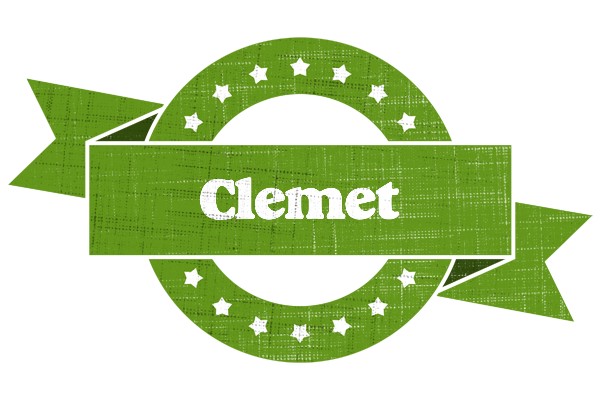 Clemet natural logo