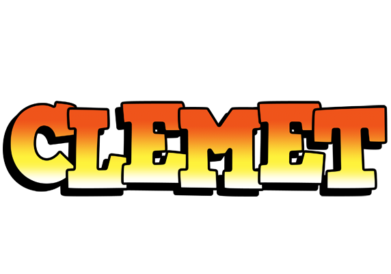Clemet sunset logo