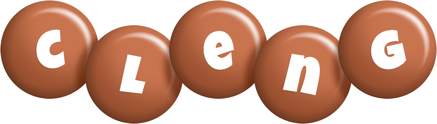 Cleng candy-brown logo