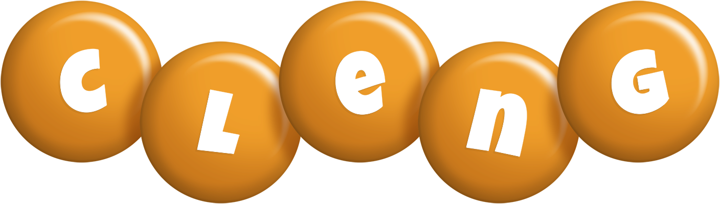 Cleng candy-orange logo