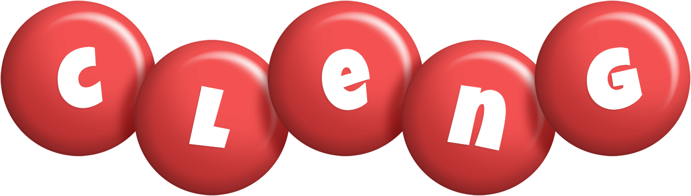 Cleng candy-red logo