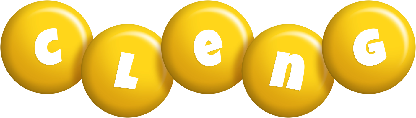 Cleng candy-yellow logo