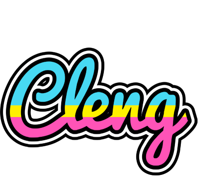 Cleng circus logo