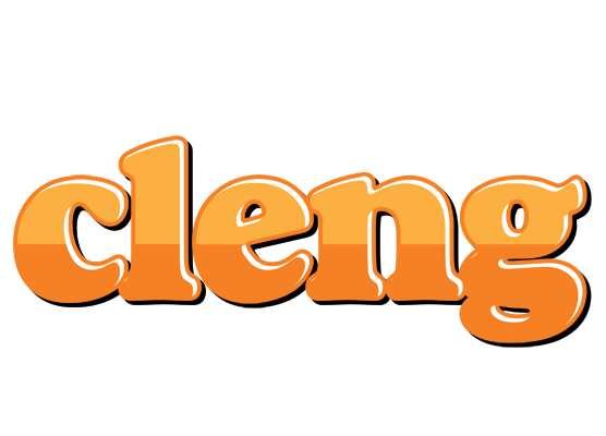 Cleng orange logo