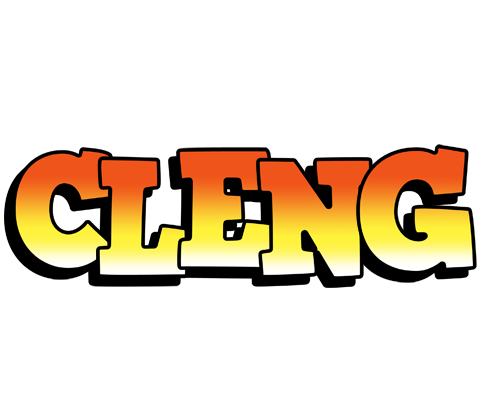 Cleng sunset logo