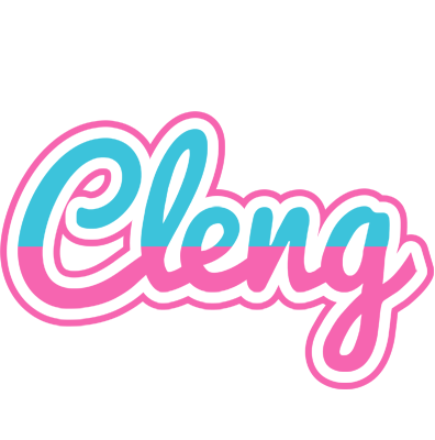 Cleng woman logo