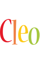 Cleo birthday logo