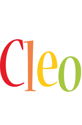 Cleo birthday logo
