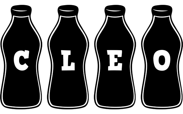 Cleo bottle logo