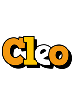 Cleo cartoon logo