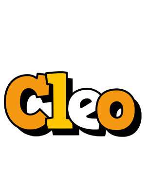 Cleo cartoon logo