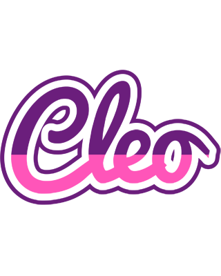 Cleo cheerful logo