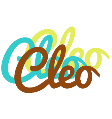 Cleo cupcake logo