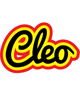 Cleo flaming logo