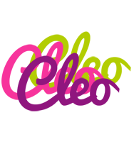 Cleo flowers logo