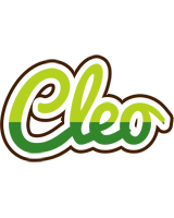 Cleo golfing logo