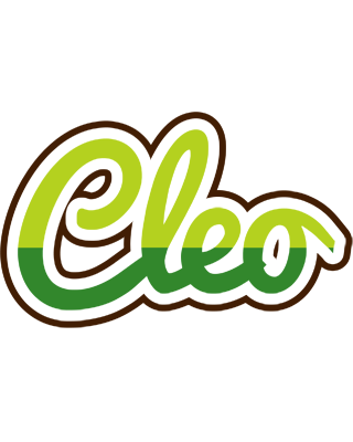 Cleo golfing logo