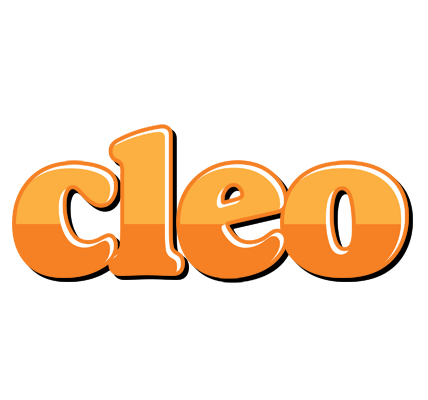Cleo orange logo