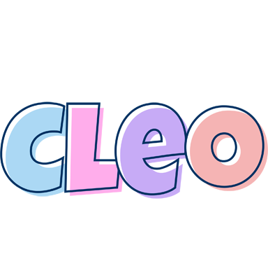 Cleo pastel logo