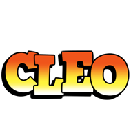 Cleo sunset logo