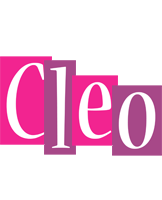 Cleo whine logo