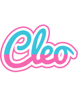 Cleo woman logo