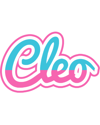 Cleo woman logo
