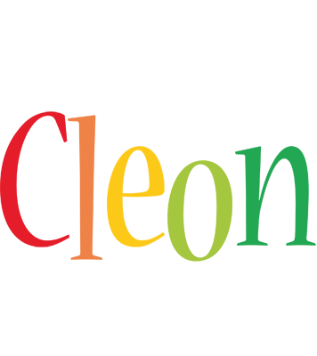 Cleon birthday logo