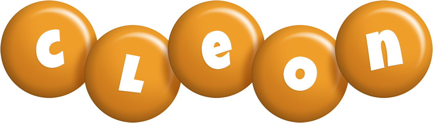 Cleon candy-orange logo
