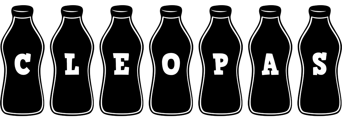 Cleopas bottle logo