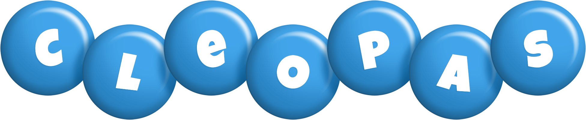 Cleopas candy-blue logo