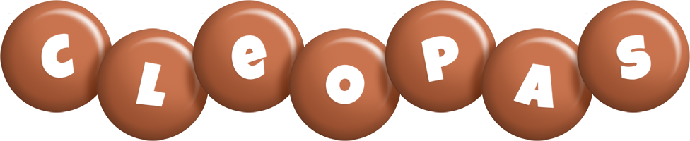 Cleopas candy-brown logo