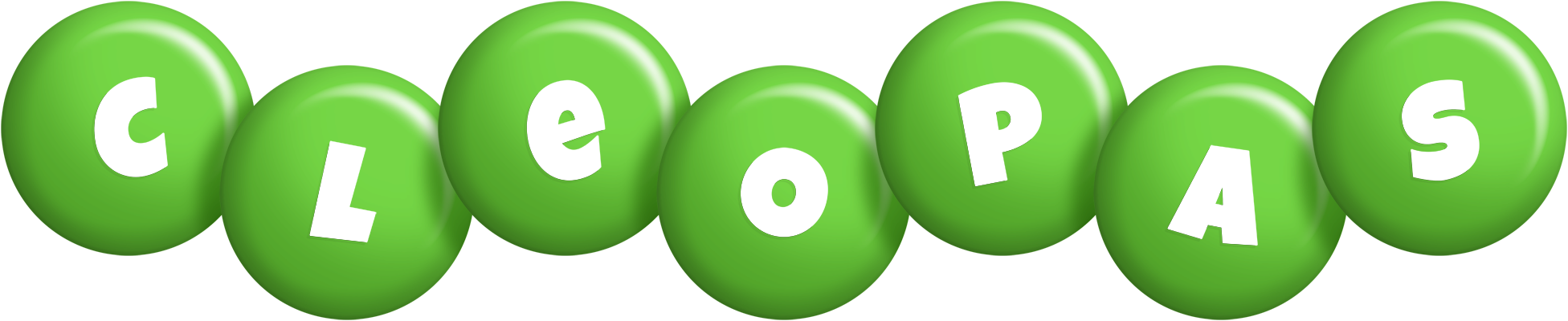Cleopas candy-green logo