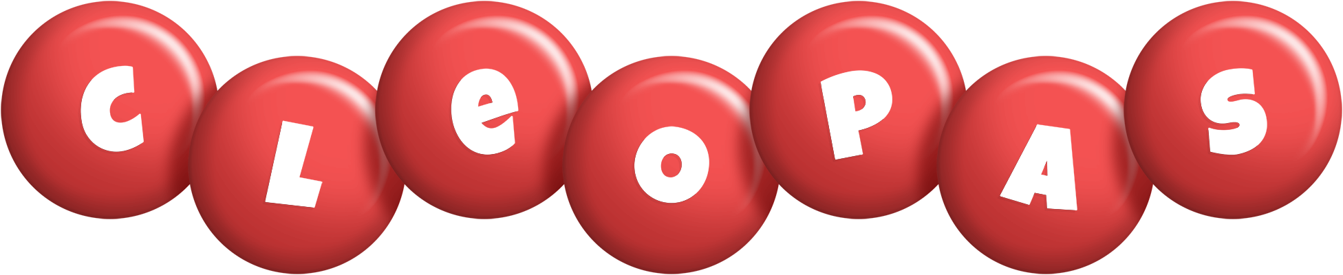 Cleopas candy-red logo