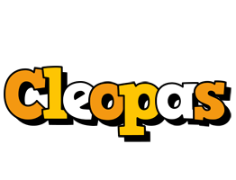 Cleopas cartoon logo