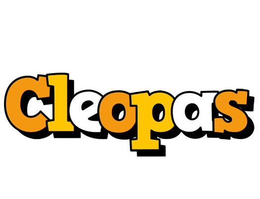 Cleopas cartoon logo