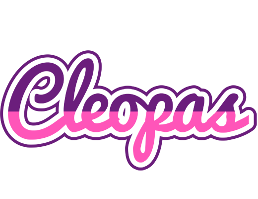 Cleopas cheerful logo