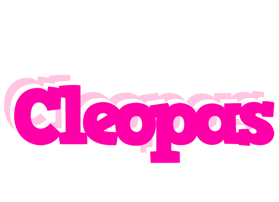 Cleopas dancing logo