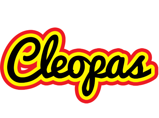 Cleopas flaming logo