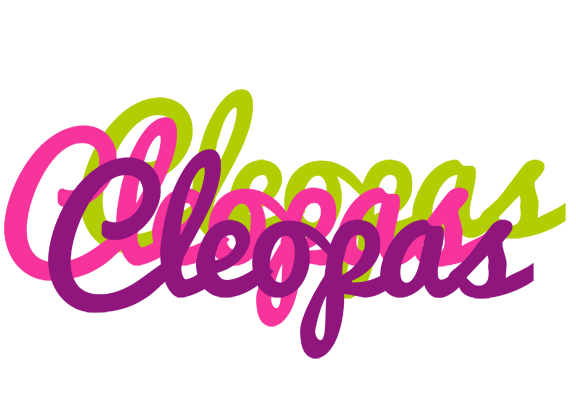 Cleopas flowers logo